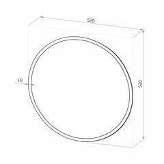 Зеркало круглое 52 см Continent Barbara (В242) - фото 2