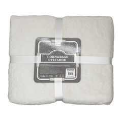 Покрывало 200х220 см Вelezza Tressa стеганое светло-бежевое (6154581) - фото 3