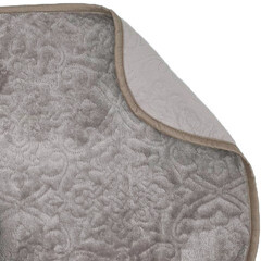 Покрывало 200х220 см Вelezza Tressa стеганое серое (6154578) - фото 2