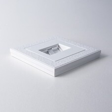 Рамка Werkel Flock одноместная белая (a050808)