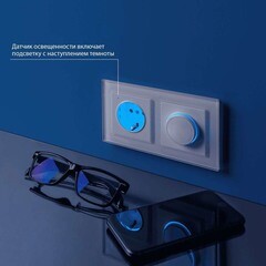 Розетка Werkel встраиваемая белая с подсветкой (a051125) - фото 2