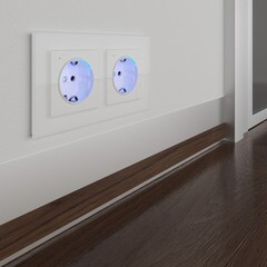 Розетка Werkel встраиваемая белая с подсветкой (a051125) - фото 5