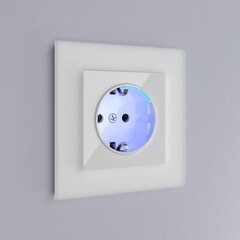 Розетка Werkel встраиваемая белая с подсветкой (a051125) - фото 4