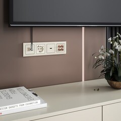 Розетка Werkel встраиваемая слоновая кость с USB-A/ Type-C (a056273) - фото 2