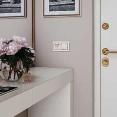 Выключатель Werkel трехклавишный встраиваемый слоновая кость (a051488) - фото 3