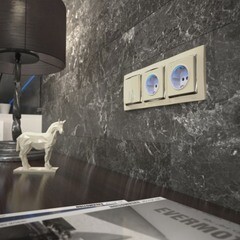 Розетка Werkel встраиваемая слоновая кость с подсветкой (a054522) - фото 3