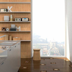 Керамогранит Kerama Marazzi Фореста бежевый матовый 502х201х8,5 мм (14 шт.=1,41 кв.м) - фото 16