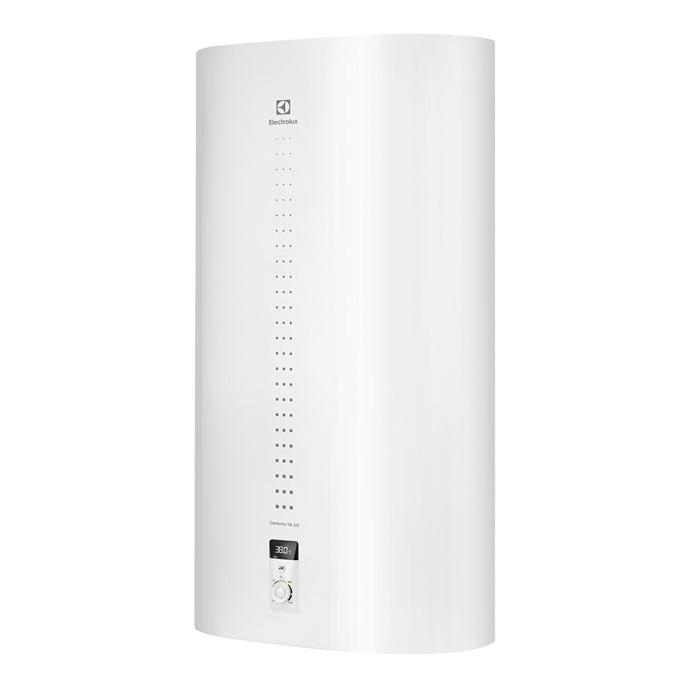 Изображение товара Водонагреватель накопительный Electrolux 100 Centurio IQ 3.0 электрический 100 л 2 кВт плоский универсальный Изображение товара Водонагреватель накопительный Electrolux 100 Centurio IQ 3.0 электрический 100 л 2 кВт плоский универсальный