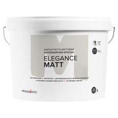Изображение товара Краска моющаяся Pragmatic Elegance Matt база А белая 9 л