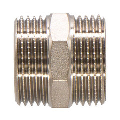 Ниппель 3/4 НР(ш) х 3/4 НР(ш) латунный - фото 4