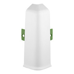 Изображение товара Угол наружный Wimar Quadro 100 мм белый матовый Г-профиль (2 шт.)