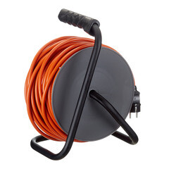 Удлинитель UNIVersal с заземлением 50 м на катушке 3,5 кВт 4 розетки ПВС 3х2,5 кв.мм IP44 - фото 3