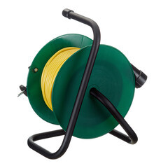 Удлинитель Союз без заземления 40 м на катушке 1,3 кВт 1 розетка ПВС 2х0,75 кв.мм IP20 - фото 3