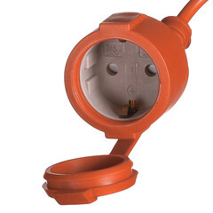 Удлинитель UNIVersal с заземлением 10 м на рамке 2,2 кВт 1 розетка ПВС 3х0,75 кв.мм IP54 - фото 2