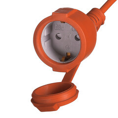 Удлинитель UNIVersal с заземлением 20 м на рамке 2,2 кВт 1 розетка ПВС 3х0,75 кв.мм IP54 - фото 2