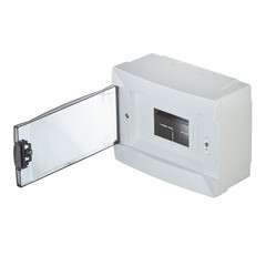 Щит распределительный навесной Makel ЩРН-П-8 пластиковый IP40 160х210х95 мм 8 модулей с DIN-рейкой и нулевой шиной - фото 4