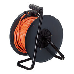 Удлинитель Партнер Электро с заземлением 50 м на катушке металл 3,5 кВт 4 розетки ПВС 3х1,5 кв.мм IP44 - фото 4