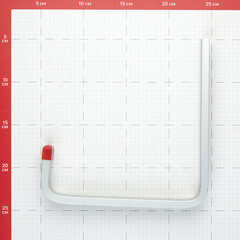 Крюк настенный GAH ALBERTS 200х190 мм алюминиевый - фото 2