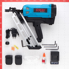 Гвоздезабивной пистолет газовый Toua 7,2В 1,5Ач Li-Ion (GFN3490CHС) - фото 3