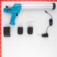 Пистолет для герметика аккумуляторный Toua 7,2 В 1,5 Ач (DCG72-600) - фото 5