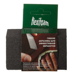 Брусок шлифовальный Flexifoam Block A1/2R 98х69х26мм Р60 влагостойкий скошенный - фото 3