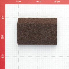 Брусок шлифовальный Flexifoam Block A1/2R 98х69х26мм Р60 влагостойкий скошенный - фото 2