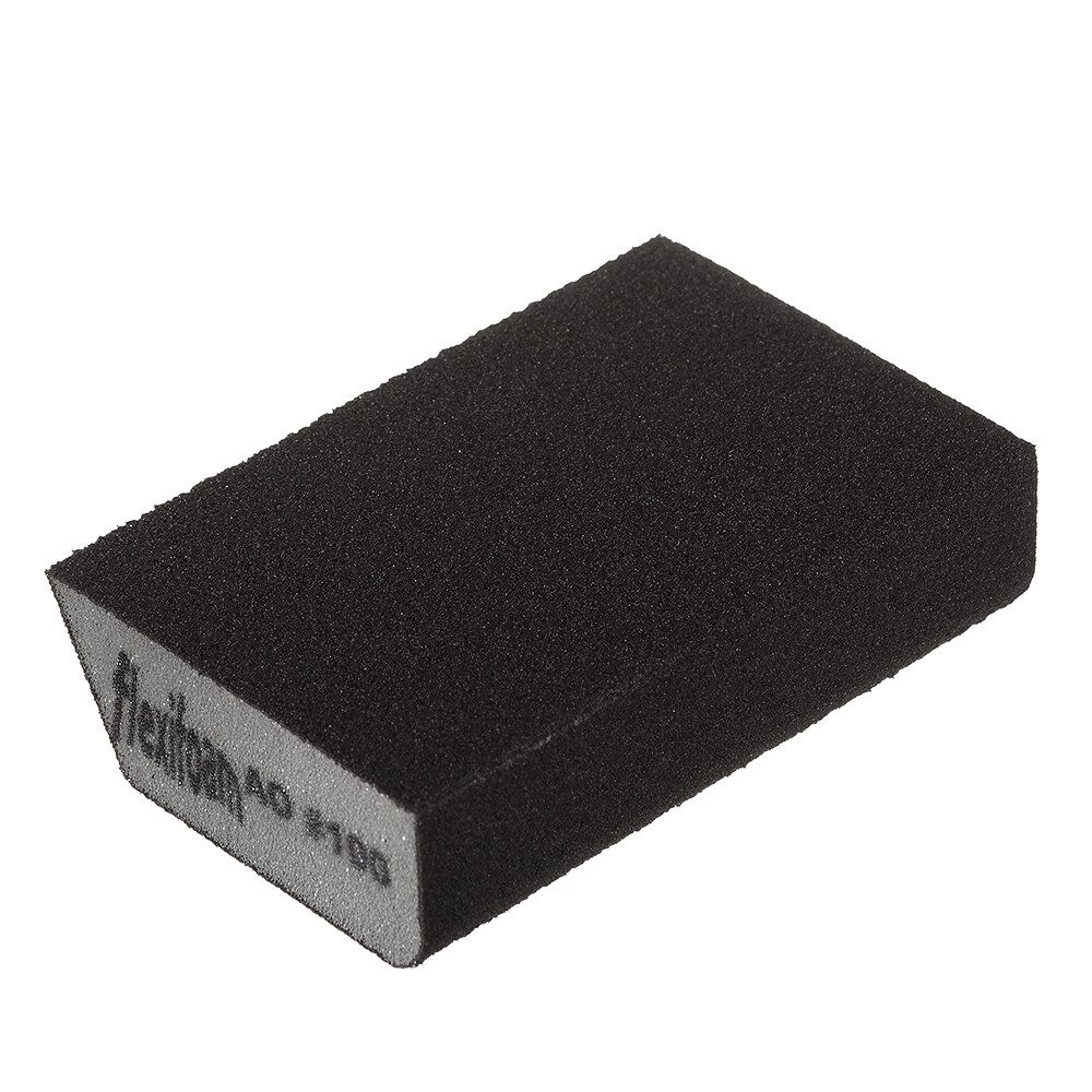 Изображение товара Брусок шлифовальный Flexifoam Block A1/2R 98х69х26мм Р100 влагостойкий скошенный