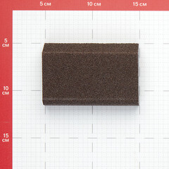 Брусок шлифовальный Flexifoam Block A1/2R 98х69х26мм Р100 влагостойкий скошенный - фото 2