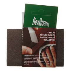 Брусок шлифовальный Flexifoam Round Block 98х69х26мм Р100 влагостойкий скошенный - фото 4