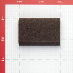 Брусок шлифовальный Flexifoam Round Block 98х69х26мм Р100 влагостойкий скошенный - фото 3