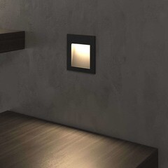 Подсветка для лестниц встраиваемая светодиодная черная 3 Вт 4000К IP65 Elektrostandard Step 6 (a049744) - фото 6