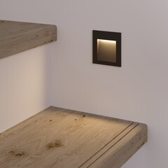 Подсветка для лестниц встраиваемая светодиодная черная 3 Вт 4000К IP65 Elektrostandard Step 6 (a049744) - фото 5