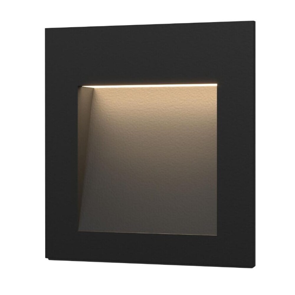 Изображение товара Встраиваемый светодиодный LED светильник для лестниц Elektrostandard Step 6 3 Вт IP65 черный