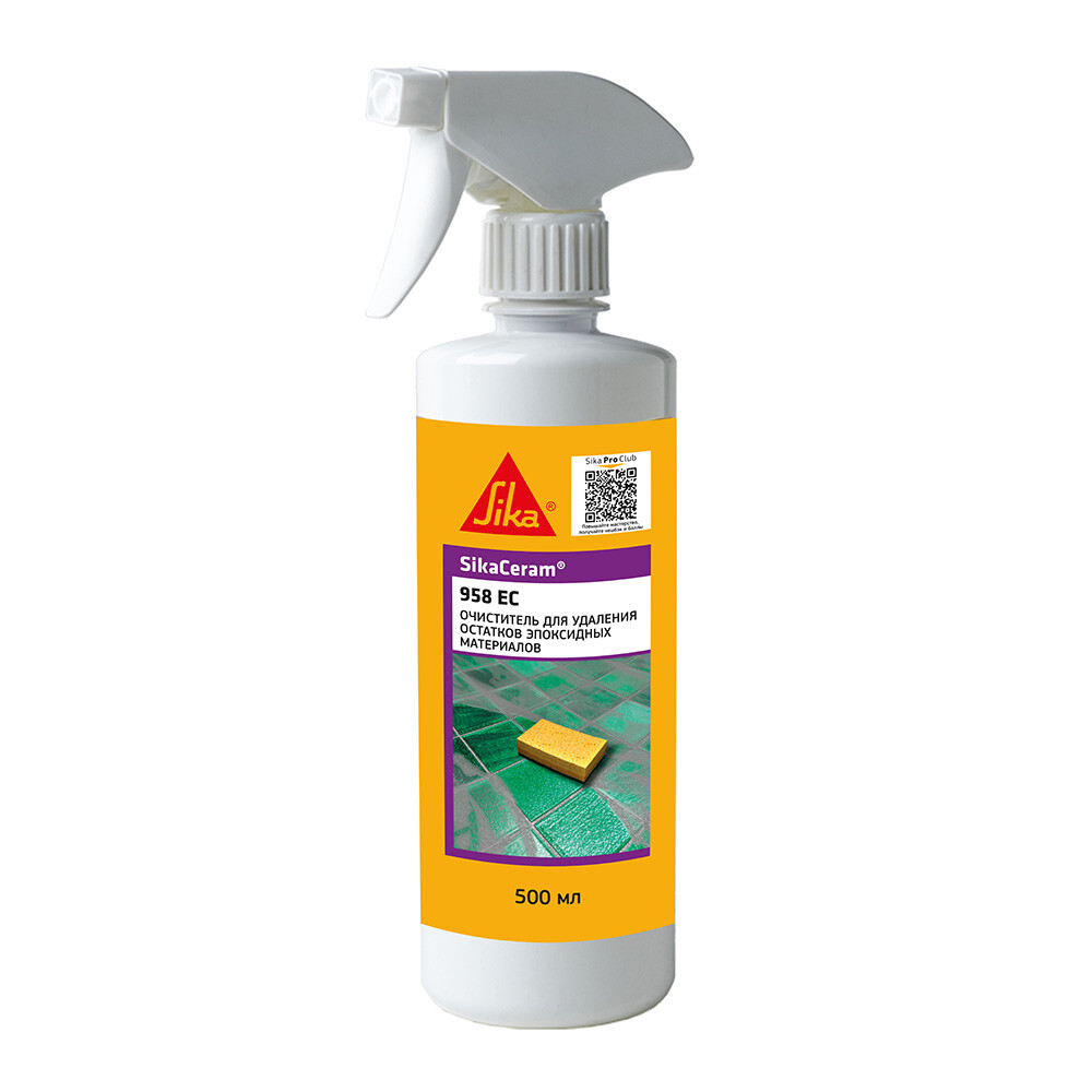 Изображение товара Средство для очистки эпоксидных остатков Sika SikaCeram 958 EC 0,5 л