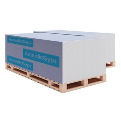 Гипсокартон АкустикГипс 2500х1200х12,5 мм звукоизоляционный - фото 3