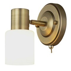 Изображение товара Спот настенный Eurosvet Corso E27 40 Вт 3 кв.м бронза/белый IP20 (a049413)