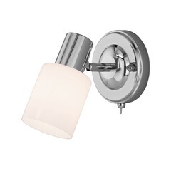 Изображение товара Спот настенный Eurosvet Corso E27 40 Вт 3 кв.м хром/белый IP20 (a052880)