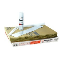 Изображение товара Комплект для звукоизоляции труб TechnoSonus 3.0