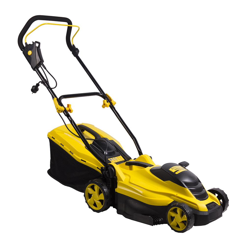 Изображение товара Электрическая газонокосилка Champion EM3616 1600 Вт, 45 л травосборник, регуляция высоты