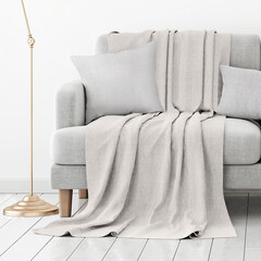 Покрывало 200х220 см Волшебная Ночь бежевое (774511) - фото 2