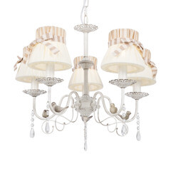 Люстра подвесная Freya Gift E14 300 Вт 20 кв.м (FR5122PL-05WG) - фото 7