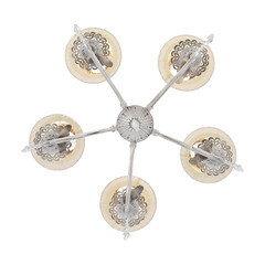 Люстра подвесная Freya Gift E14 300 Вт 20 кв.м (FR5122PL-05WG) - фото 6