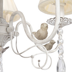 Люстра подвесная Freya Gift E14 300 Вт 20 кв.м (FR5122PL-05WG) - фото 4