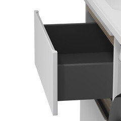 Тумба под раковину AM.PM X-Joy 60 см напольная дерево/белая (M85AFSX0602WG) - фото 3