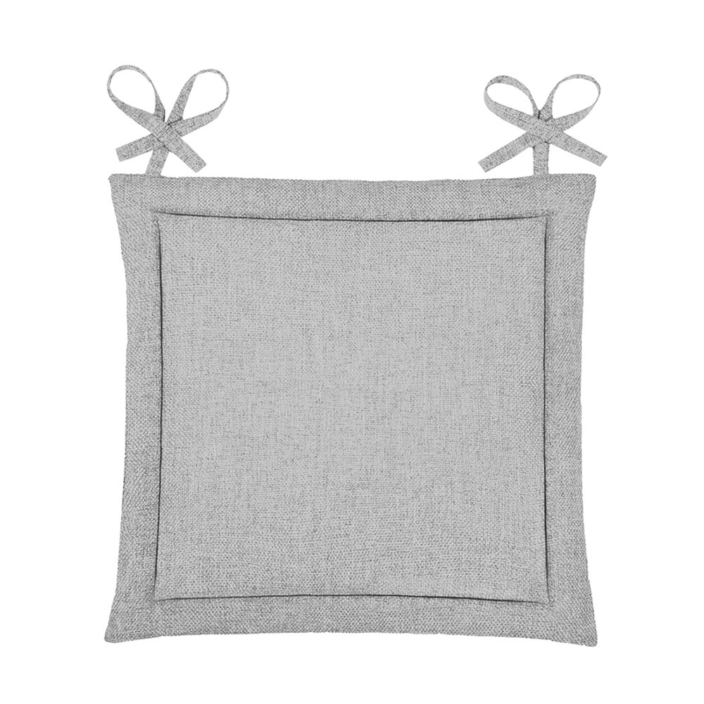 Изображение товара Декоративная подушка на стул 40х40 см Волшебная Ночь Крафт серый