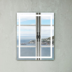 Зеркало с подсветкой прямоугольное 55х70 см AM.PM Gem (M91AMOX0551WG) - фото 2