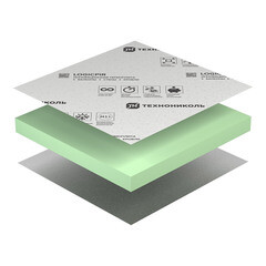 Плита теплоизоляционная Технониколь LOGICPIR 30х590х1190 мм - фото 5