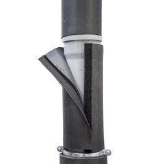 Звукоизоляция для канализационных труб K-Fonik Zip Case 110х8х1000 мм черная - фото 4