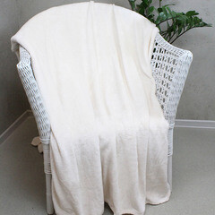 Плед 200х220 см Belezza Plain микрофибра бежевый - фото 2