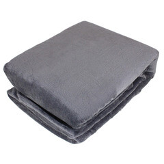 Изображение товара Плед 200х220 см Belezza Plain микрофибра серый